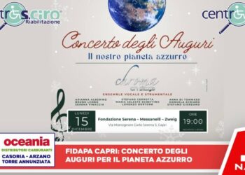 Fidapa Capri: il tradizionale Concerto degli Auguri celebra la bellezza del Pianeta Azzurro