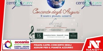 Fidapa Capri: il tradizionale Concerto degli Auguri celebra la bellezza del Pianeta Azzurro