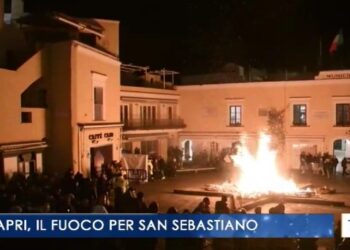 TGR: Capri il Fuoco per San Sebastiano (Video)