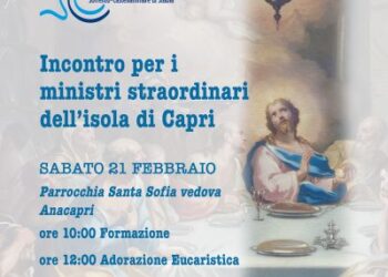 Incontro di formazione e adorazione per i ministri straordinari dell’isola di Capri