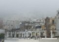 Maltempo, l’isola di Capri avvolta nella nebbia (Photogallery)