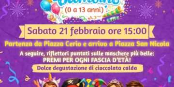 Anacapri: oggi pomeriggio a piazza Cerio la sfilata di Carnevale dei bambini