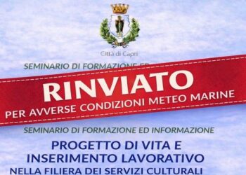 Talenti senza barriere: Rinviato il Seminario di Formazione ed Informazione di oggi Sabato 7 febbraio