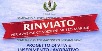 Talenti senza barriere: Rinviato il Seminario di Formazione ed Informazione di oggi Sabato 7 febbraio