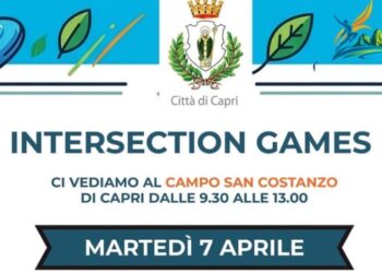 Città di Capri: Intersection Games, Martedì 7 aprile dalle ore 9:30, Campo Sportivo San Costanzo