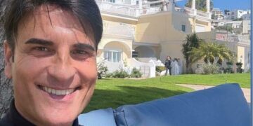 Sal Da Vinci, festa di compleanno al Quisisana di Capri con Rocco Hunt