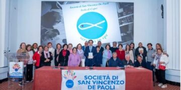Capri celebra gli 80 anni dell’associazione San Vincenzo De Paoli