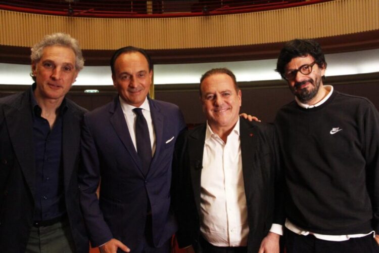 CHIAMBRETTI, ACCORSI E BUCCIROSSO A PARADISE RAI2, Venerdì 24 aprile a mezzanotte, da Torino, lo show di Vicedomini