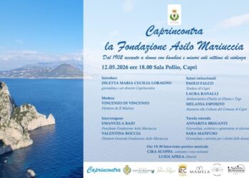 “Capri Incontra la Fondazione Asilo Mariuccia”, l’evento ideato dalla giornalista bitontina Diletta Loragno