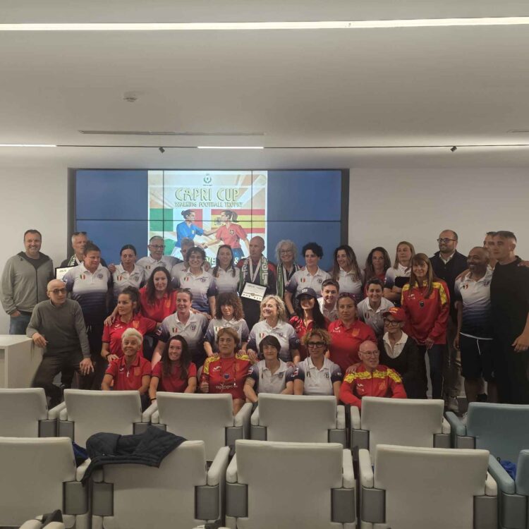 Nel calendario Sportivo di Eventi della Città di Capri fa tappa il calcio camminato