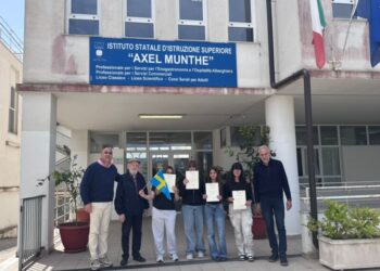 A Capri a scuola di svedese all’Istituto Axel Munthe