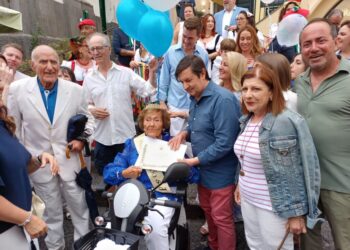 Ida Di Pinto, dall’America a Capri per festeggiare i suoi 100 anni