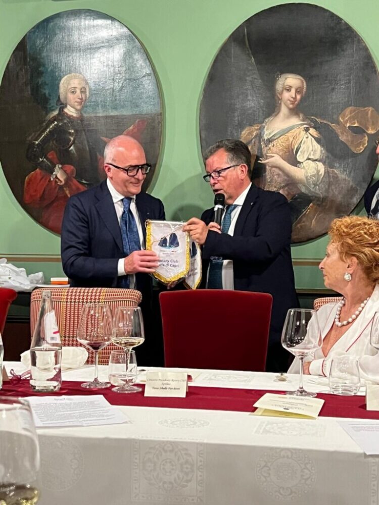 Il Rotary Club Isola di Capri a Spoleto