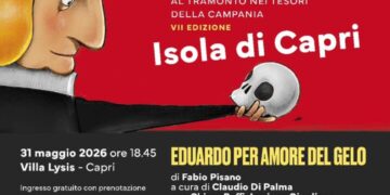 EDUARDO PER AMORE DEL GELO, 31 maggio, ore 18.45,  Villa Lysis
