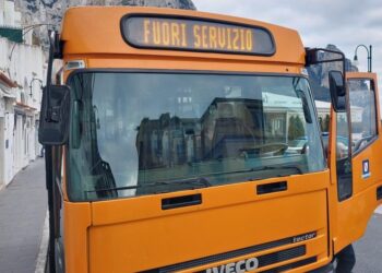 Capri oggi possibili disagi per le corse bus