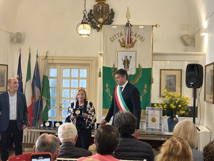 Premio Campanile d’Oro 2026, la consegna al comune di Capri (Photogallery)