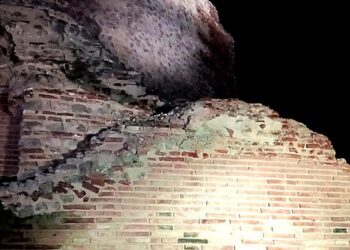 Villa Jovis, illuminazione scenografica: così risplende la dimora di Tiberio