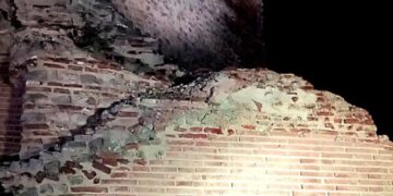 Villa Jovis, illuminazione scenografica: così risplende la dimora di Tiberio