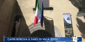 TGR: Capri ritrova il Faro di Villa Jovis (Video)