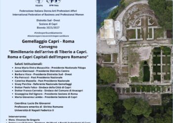 La Fidapa Sezione di Capri: Bimillenario dall’arrivo di Tiberio a Capri, sabato 6 giugno ore 16.00 nella Chiesa della Certosa