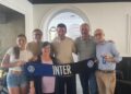 L’Inter Club del Centenario Isola di Capri con il simbolo nerazzurro del “pokerissimo” Cristian Chivu