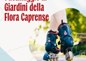 Lunedì 15 giugno pattinaggio ai giardini della Flora Caprense