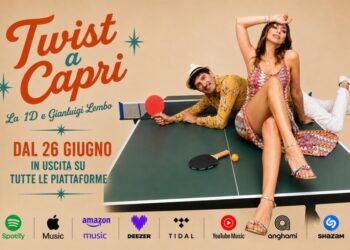 Diletta Acanfora e Gianluigi Lembo presentano il brano “Twist a Capri” – dal 26 giugno su tutte le piattaforme