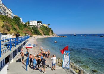 Nuoto, Capri-Napoli, prove open: partenza da Le Ondine Beach Club. Questa mattina la prima delle tre prove