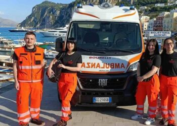 Capri, al via il piano Estate Sicura: un’ambulanza fissa al porto di Marina Grande