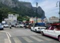 Capri: traffico in tilt sulle strade carrozzabili