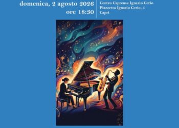 “Intimate Concert”: un dialogo tra pianoforte e sassofono al Centro Caprense Ignazio Cerio – 2 agosto ore 18.30