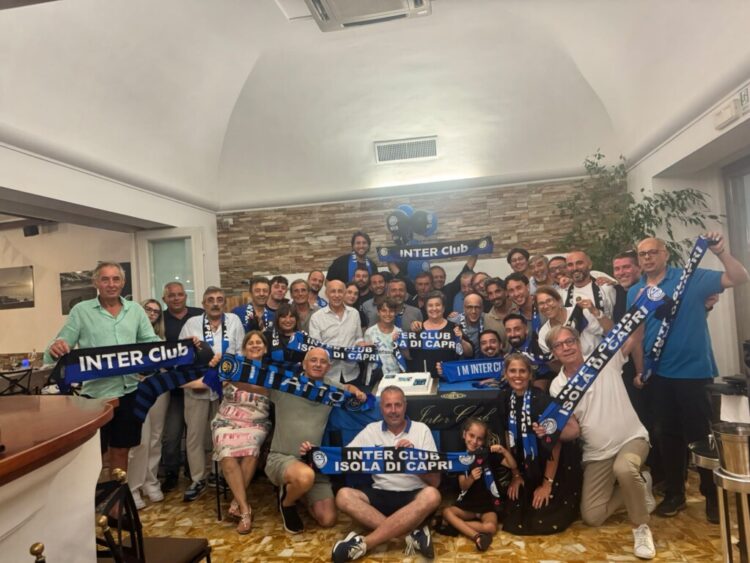 Inter Club Centenario Isola di Capri: festa double, diciotto anni e quarto club al mondo (fotogallery)
