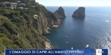 TGR: L’OMAGGIO DI CAPRI ALL’AMATO PEPPINO (Video)