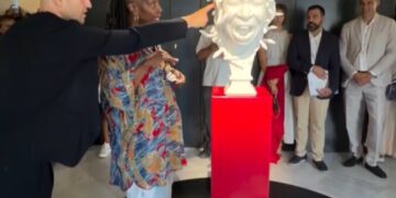 Whoopi Goldberg a Capri allo Jago Museum