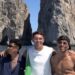 Capri, giornata di mare per Alisson Santos e Giovane