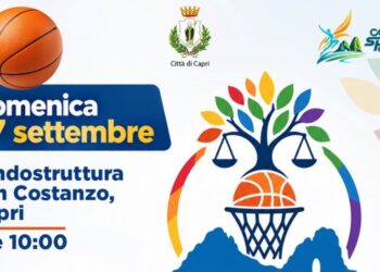 Città di Capri: Canestro della legalità, domenica 27 settembre ore 10, Tendostruttura San Costanzo
