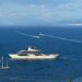 Four Season I, quasi una reggia galleggiante: ha navigato oggi nel mare azzurro di Capri