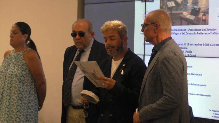 Grande successo per la II° edizione del Premio “Liriche e Storie da Capri”, guidata da Annalena Cimino e Antonio Barracato