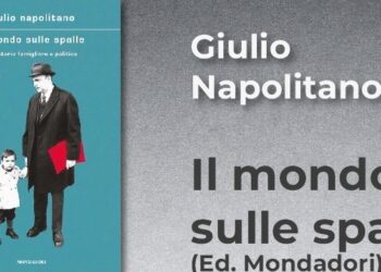 “Incontri con l’autore 2026” — Giulio Napolitano presenta “Il mondo sulle spalle” alla Fondazione Serena Messanelli Zweig – 26 Settembre ore 18