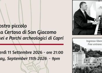 Love Songs: concerto tributo a Burt Bacharach. Chiostro piccolo della Certosa di San Giacomo, l’11 settembre alle ore 21