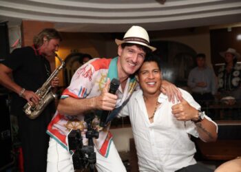 Rafa Pérez festeggia il compleanno alla Taverna Anema e Core