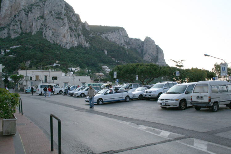 Piazzale Europa. Capri 2015 Capripress