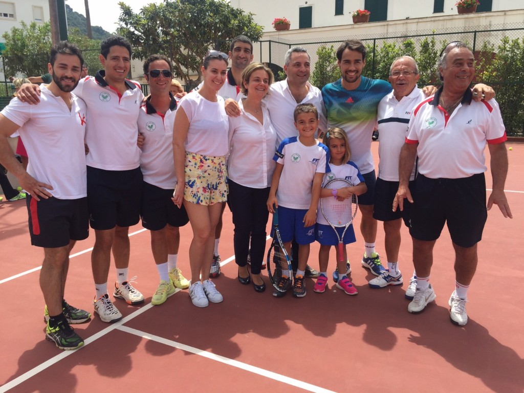 Continua con successo il binomio Tennis-Capri Watch con il Tennis Trophy FIT  Kinder + Sport 2018