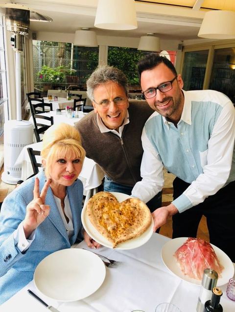 Fuga d’amore a Capri per Ivana Trump e Rossano Rubicondi
