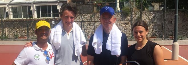 Grandi nomi dello sport e dell’imprenditoria al Tennis Club di Capri