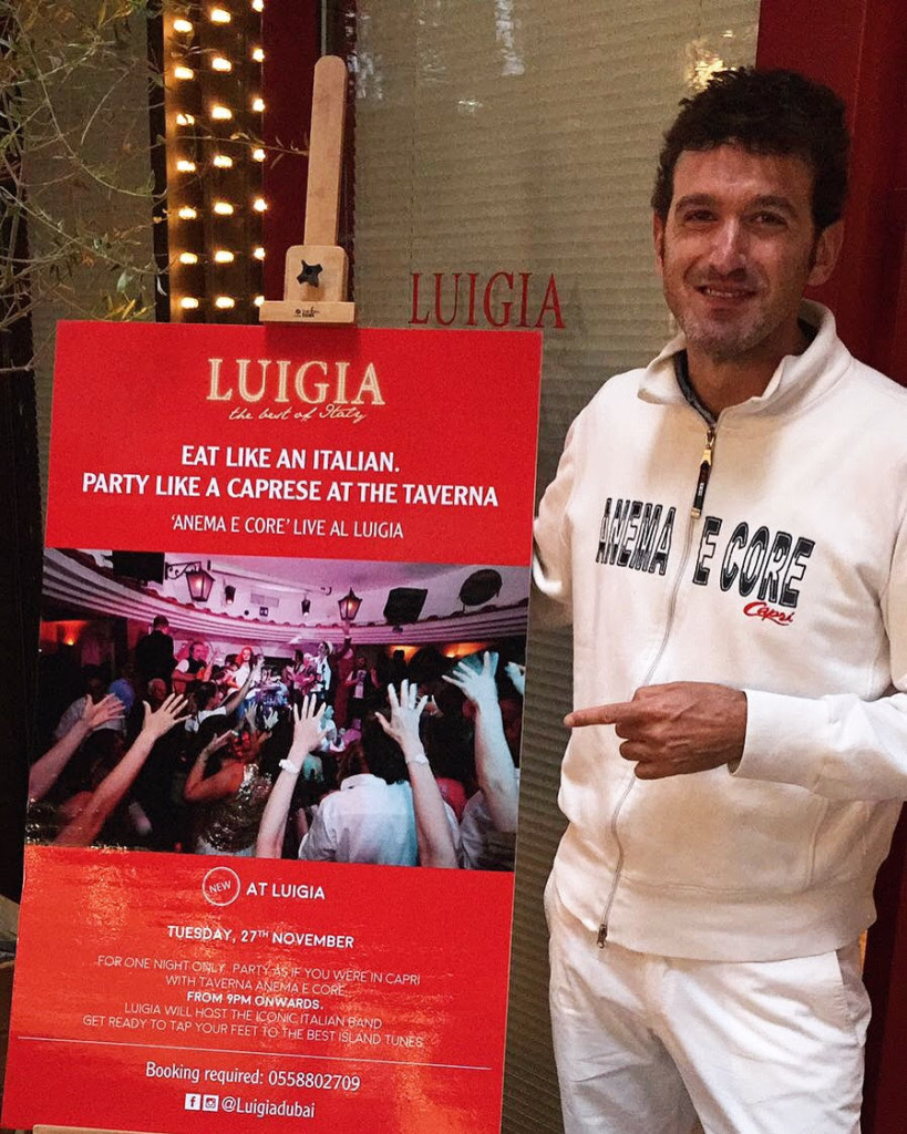 Grande successo a Dubai per l’Anema e Core Band