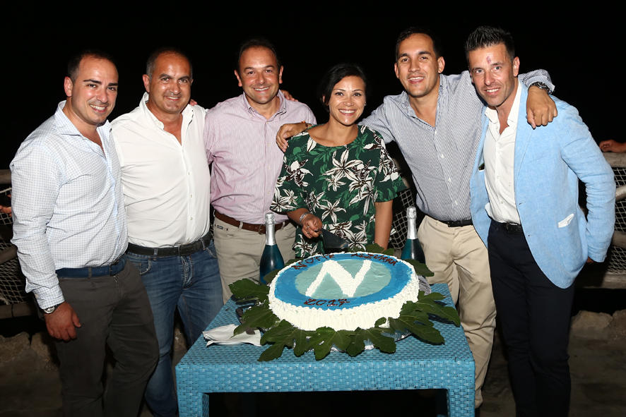 Notte Azzurra, la festa del Club Napoli Isola di Capri