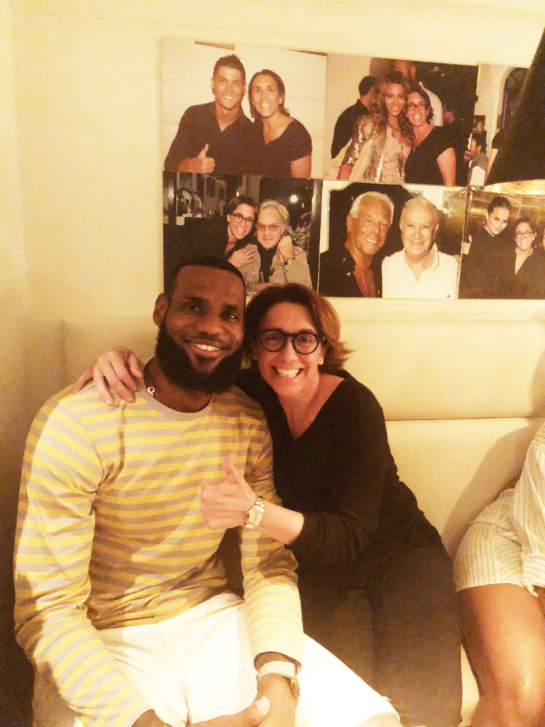 A Capri il campione Nba LeBron James