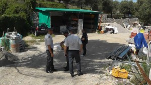 Sequestro Gdf ad Anacapri. Capri 2014 Capripress