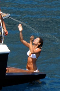 Elisabetta Canalis. Capri 2014 Capripress